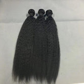 Kinky Straight 100%Human Hair Bundles(Free shipping for three or more items)