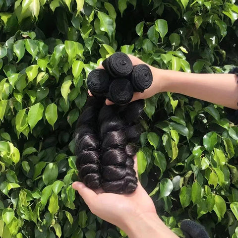 Loose  wave  100%Human Hair Bundles（Free shipping for three or more items）