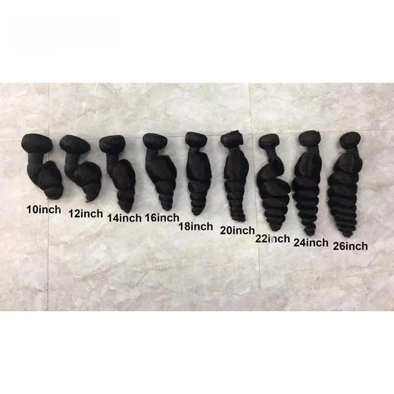 Loose  wave  100%Human Hair Bundles（Free shipping for three or more items）