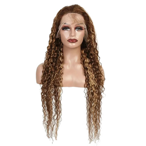 200% Density Water Wave 13x4 Lace Front Wig