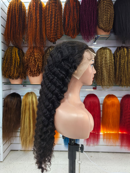 Longhair Deep Wave 13x6 HD Lace Front Wig Ultra Luxurious High Grade